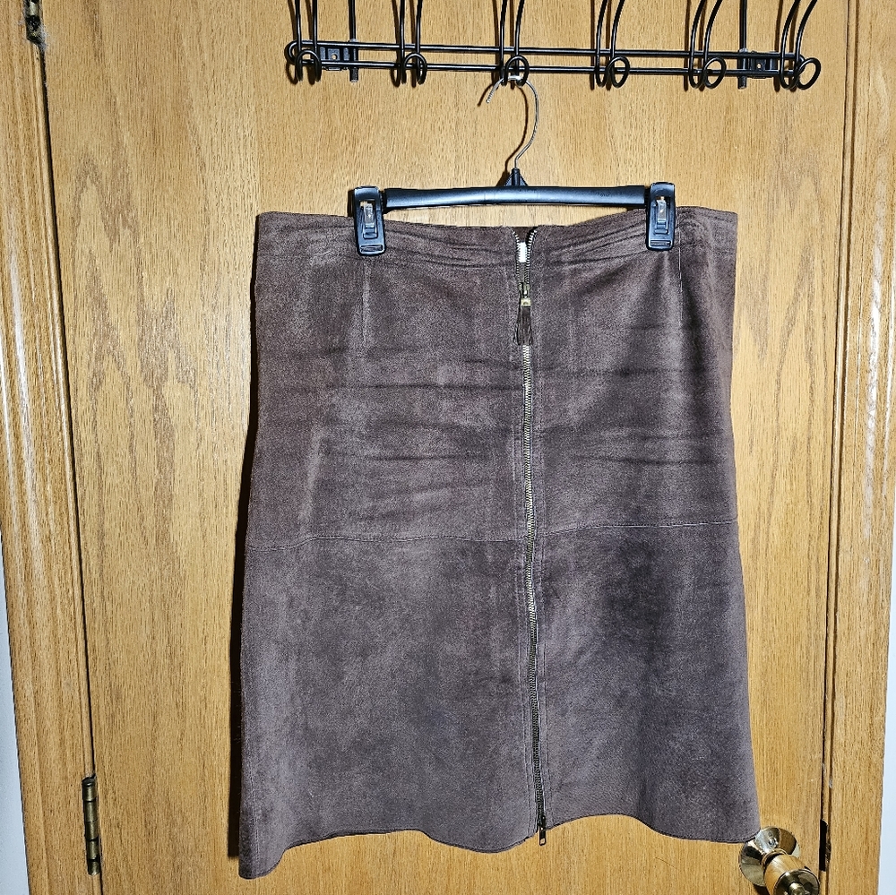 Isaac Mizrahi For Target Leather Skirt Size 16